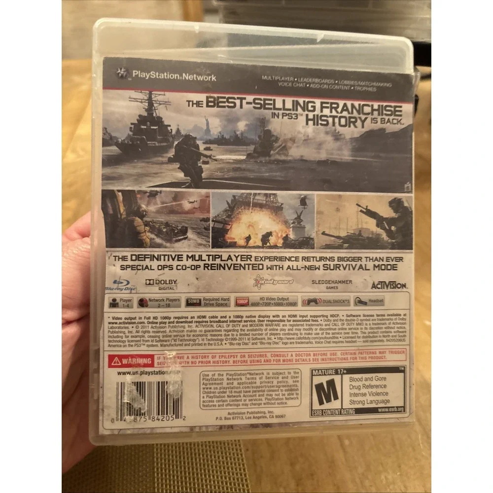 Call of Duty: Modern Warfare 3 (Sony PlayStation 3, PS3) Game Tested